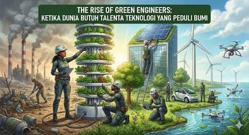 The Rise of Green Engineers: Ketika Dunia Butuh Talenta Teknologi yang Peduli Bumi