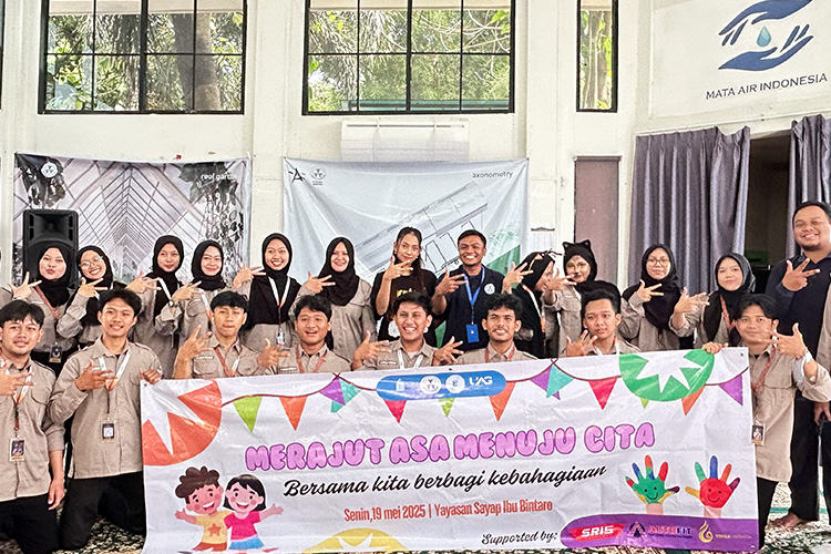 Gemaz Ilkom Universitas Ary Ginanjar Gelar Aksi Sosial di Rumah Rehabilitasi Anak Disabilitas Ganda